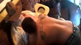 Cowboy Dad Blows Bear