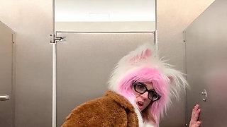 At the Airport Getting Ready for Some More Anal Training