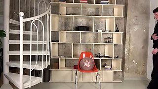 BDSM Blowjob: Nia Edges Noah & Uses Him Hard Until Cum Kiss - Amateur Couple Rough Sex