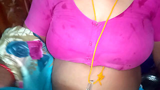 Indian big boobs bhabhi homemade sex