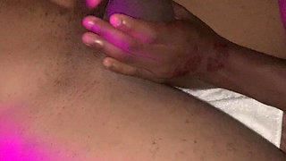 African Ebony Teen Sexy Licking My Dick Like Lollipop