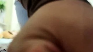 Amateur Asian whore banged on cam