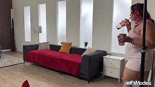 Chubby Rose LaReine Tries a Dildo – Big Tits BBW Sex Toy Teaser