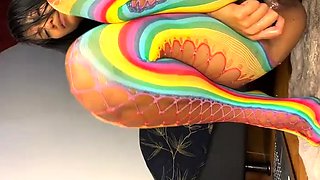 Webcam great ass Latin woman teasing