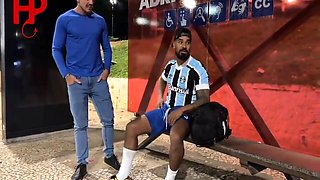 Video 203 - Macho Guy Will Do Anything For Money, He Fucked My Ass Until He Filled Me With Cum In The Middle Of The Avenue With Guilherme Gaucho