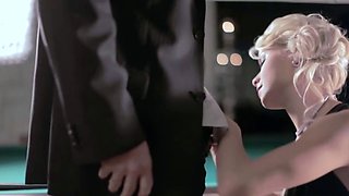 Sensual Oral Session with Blonde