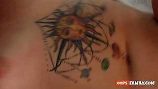 Anna Claire Clouds's pornstar action by Oops Family