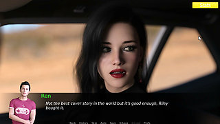 Erotica 11 - Ren Helping Riley to Clean the House & What if He Drive Lilly Home Path Also