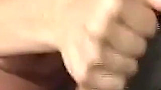 Mature Brunette MILF Sucks Gloryhole Cock Hard