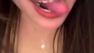 Housemaid on Live Camera While Her Boss Watched Dildo Blowjob