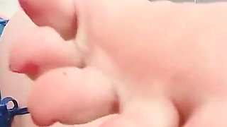 Foot Fetish Femdom Video POV - Barefoot Beautiful Mistress