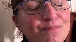 AuntJudysXXX - Your 48yo Busty MILF Boss Ruby Cattrall Sucks Your Cock at the Office