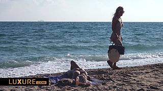 Lesbian Seduction by the Sea