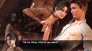 Treasure of Nadia - 66,67 - Gameplay - Roleplay - Anal Sex Threesome and Handjob by MILF