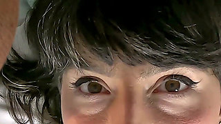 Kiki Helix Solo Masturbation in Bikini and Heels with a Loud Silicone Dildo Orgasm