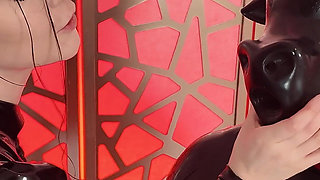 Heavy Rubber Bull Sensory Deprived & Domesticated