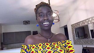 MARRIED EBONY said she was just being friendly