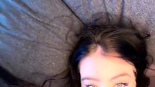 Hot Russian damsel forgot panties, now she's getting a