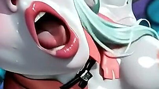 Robot Sex Slave Fucked Hard - Futuristic Android Creampie