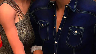 A Wife and Stepmother Awam Main Edition #6 Tease and Shower Fuck