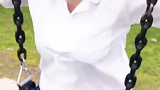 Dirty teacher - My student is alone in the park and I take her to my house