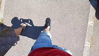 I Caught a Hot MILF in the Park for a Sex Party