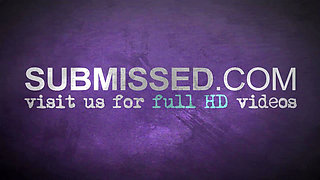 Adel and Denisa Chair-tied Struggling