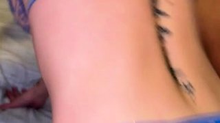 Taylor Sis Lets Studs Give Her A DVP After Squirting