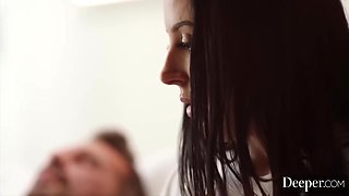 Sexy Angela, Manuel Ferrara And Angela White In Sexy Nurse Takes Care Of Patient Manuel