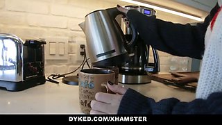 Dyked - hot young tempted by sexy milf in bath