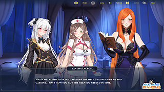 WANDERER: Broken Bed Gameplay Part 2 - Nighttime Blowjob by Isabella