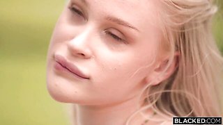 Perfect white sex doll Avrora Meey prefers interracial boyfriends