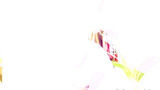 Curly Blonde Teen Records Solo Dildo Masturbation More at