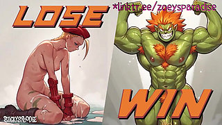 Cammy vs Blanka anal battle