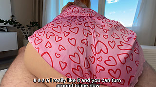 StepDaughter Begs StepDad to Fuck Her Tight Pussy After Seeing Him Have Sex with Her StepMom