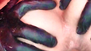 Exotic Fuck in the Red Room, Her Ass Opened with so Much Pleasure
