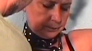 Mature MILF Strapped in Bondage for Clamping Play