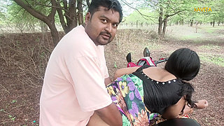Kavita Bhabhi Fuck in jungle with Tatya in doggy style ass licking blowjob and dirty cum in mouth
