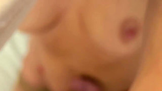 Rough POV Anal Sex with Chubby Redhead Stepmom