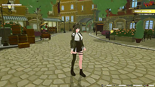Hentai Game succubus Garden 3d Animation part 1 cosplay anal