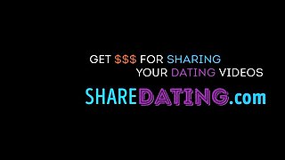 Loud Amateur Polish Brunette's Quick Fisting Orgasm