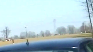 Amateur Slut MILF Sucks Young Bull's Cock with Husband's Huge Cock Inside Her Ass Cumming on Asshole