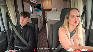 BANGVAN - Charming cougar Jennifer Mendez exciting porn scene
