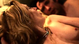 Amateur blonde teen blowjob and fucking in the bathroom