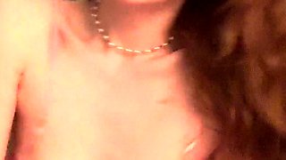 Big boobs milf masturbates with her dildo