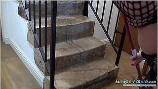 British Mature Solo Masturbation