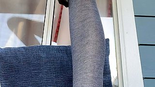 Young amateur teen in solo masturbation getting kinky