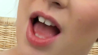 Sexy Blonde Young MILF with Nice Tits Like Hard Cock for Her Wet Pussy