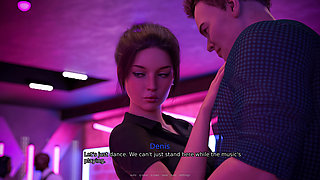 Kate 43 Listens to Lisa's Instigation, Kate Lets Denis Touches Her Tits and Ass in Front of Her Fiance