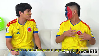 We Bet a Soccer Match Against Some Spanish Female Fans and Ended up Fucking Their Asses